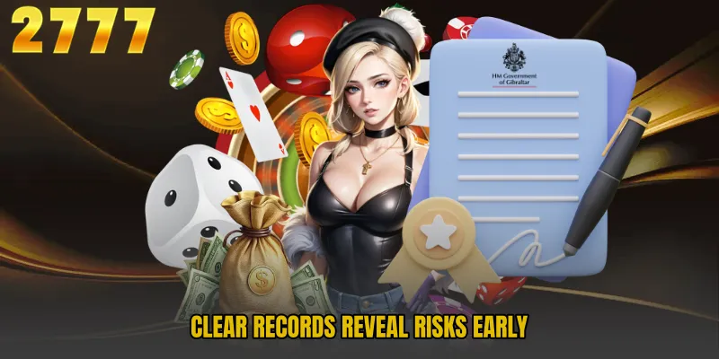 Clear records reveal risks early