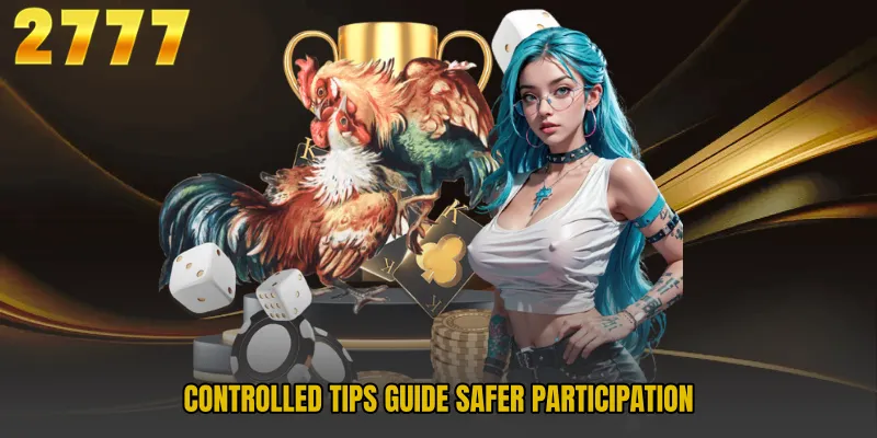 Controlled tips guide safer participation